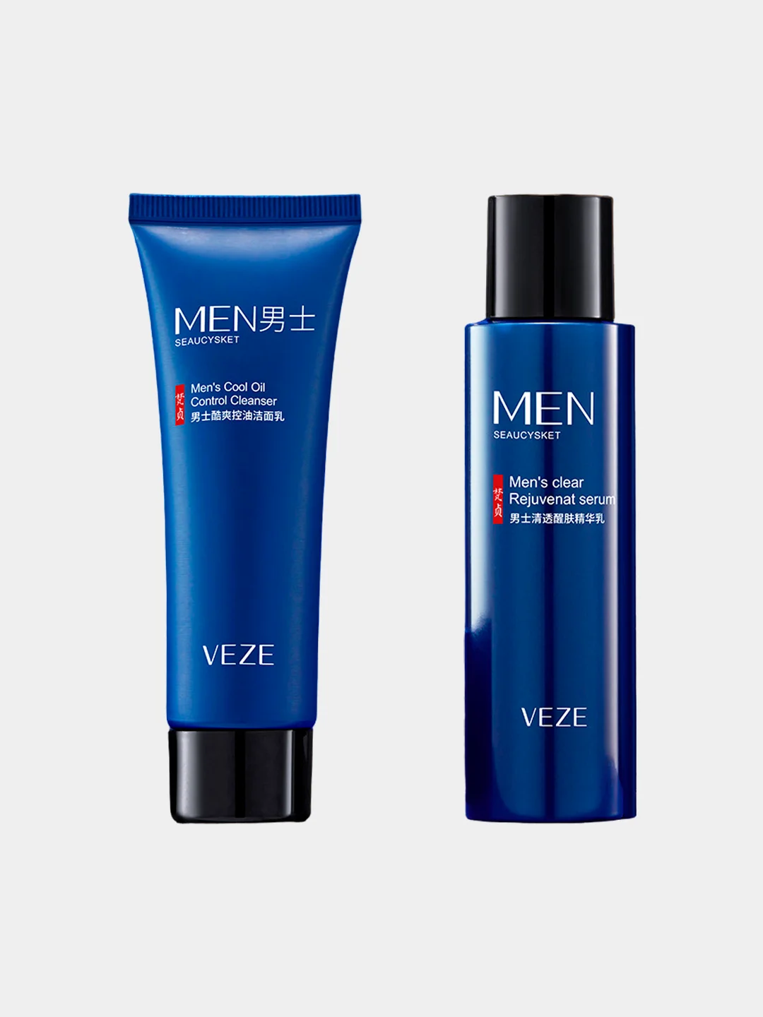 Мужская косметика для ухода Venzen Men: очища...