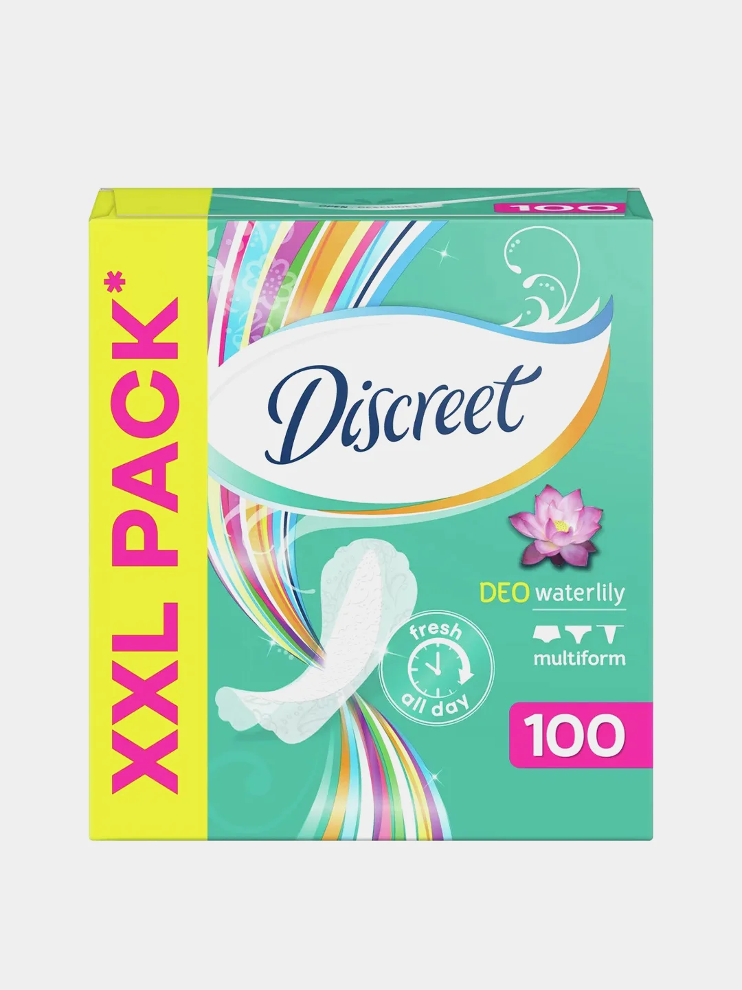 Женские ежедневные Прокладки Discreet Multiform Водная лилия, 100 шт ...