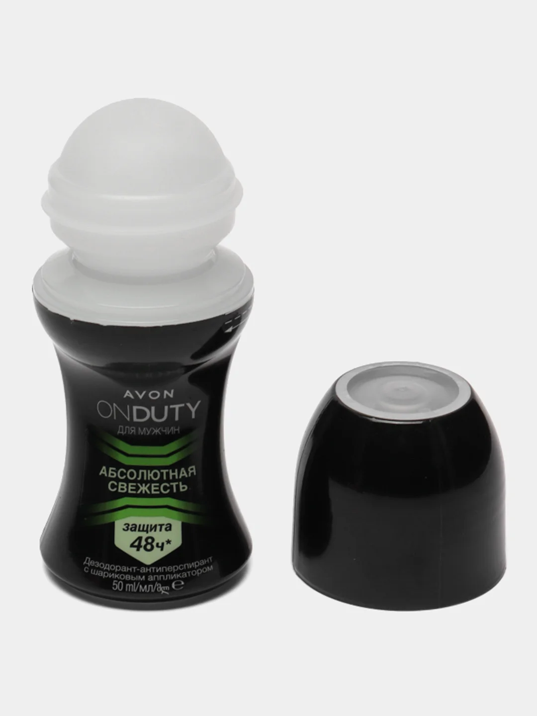 Avon 4 вида Дезодорант-антиперспирант ONDUTY с шариковым аппликатором 48ч для мужчин,50 мл