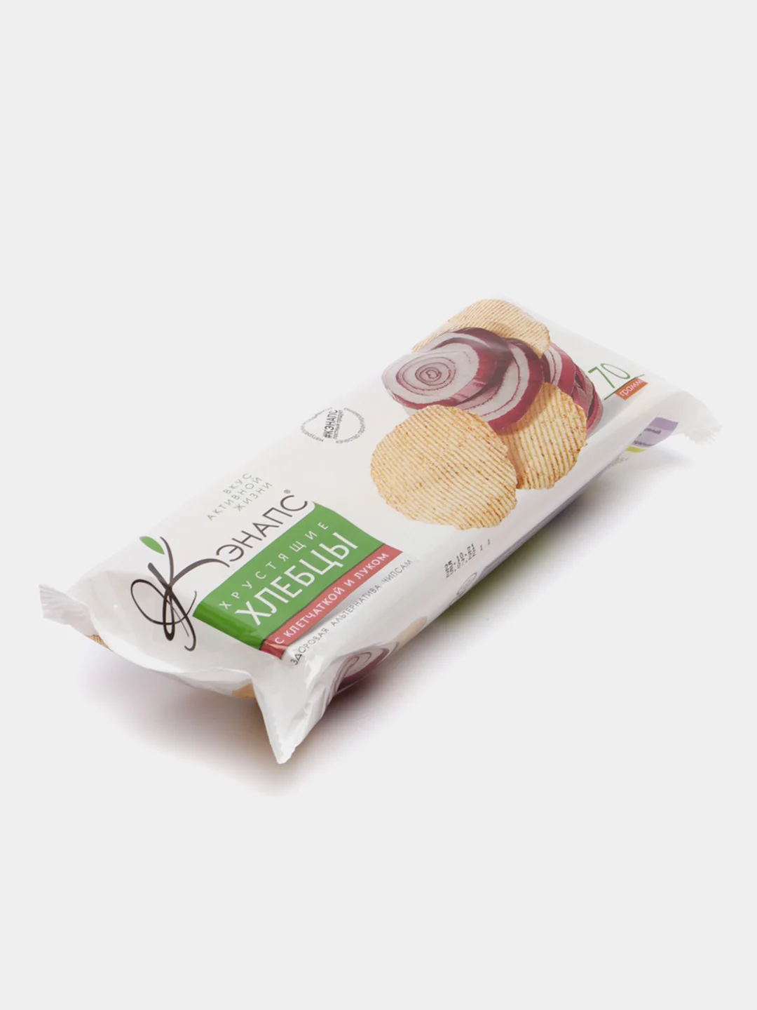 Хрустящие хлебцы с клетчаткой и луком, 70 гр