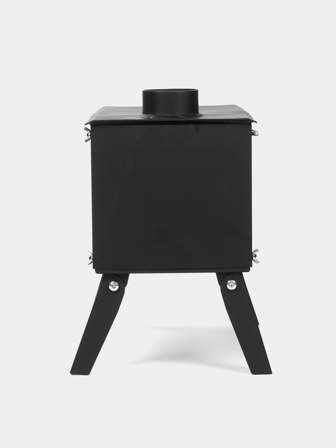 Печь отопительная "Буржуйка"-35 ТУРИСТИЧЕСКАЯ, сталь 2мм (ПППК), печка ...