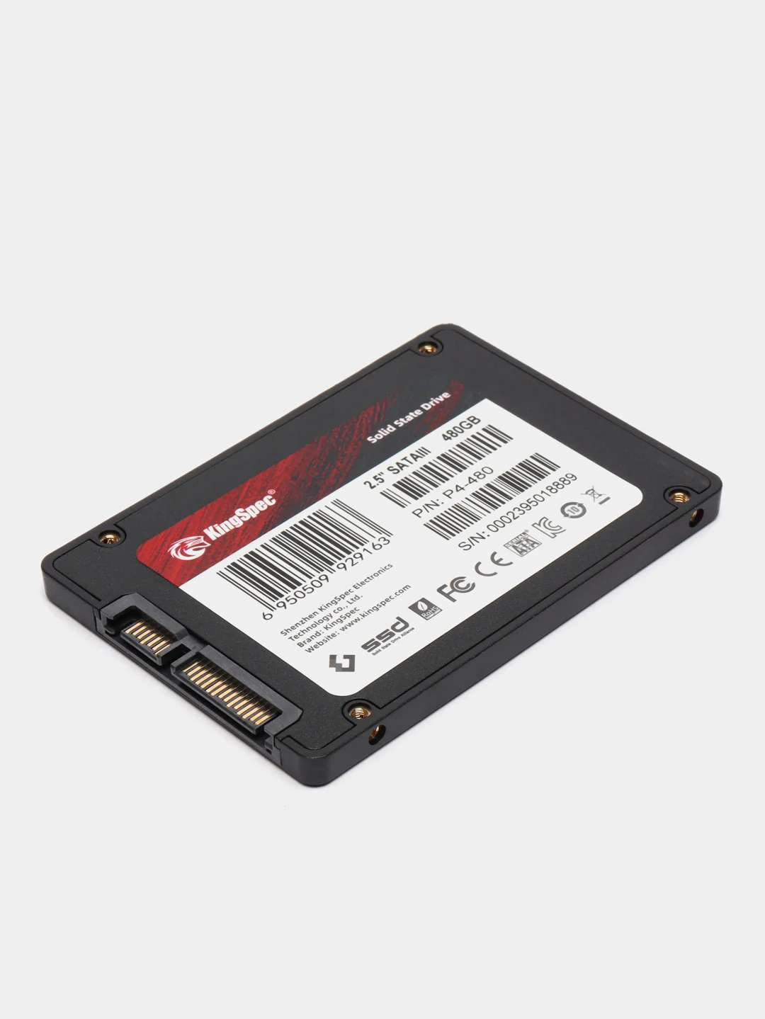 Жесткий диск SSD накопитель KingSpec 2.5 SATA3 для компьютера или ...