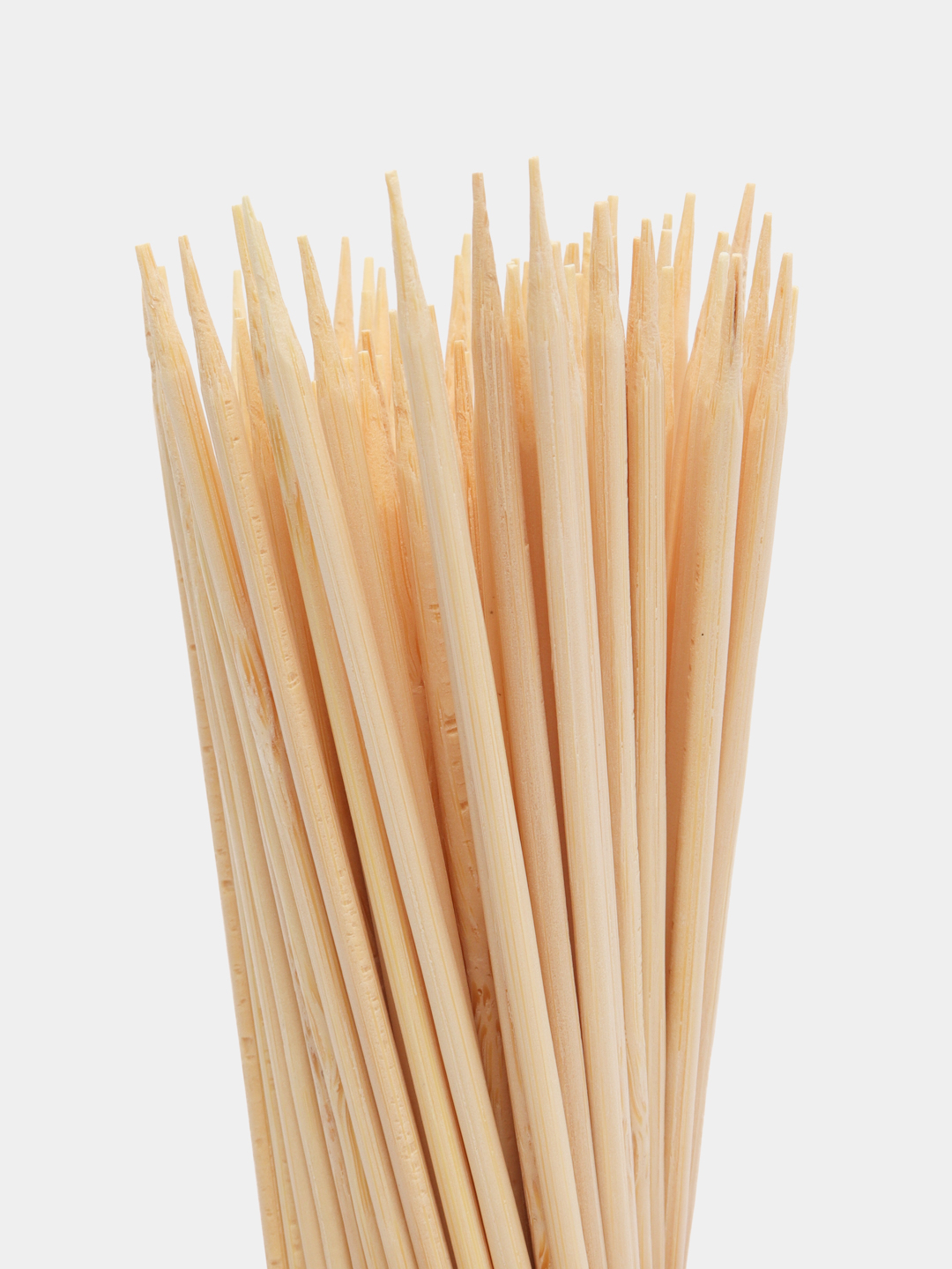 Шпажки-шампуры деревянные, бамбук, диаметр 3 мм, 90 штук за 59 ₽  .