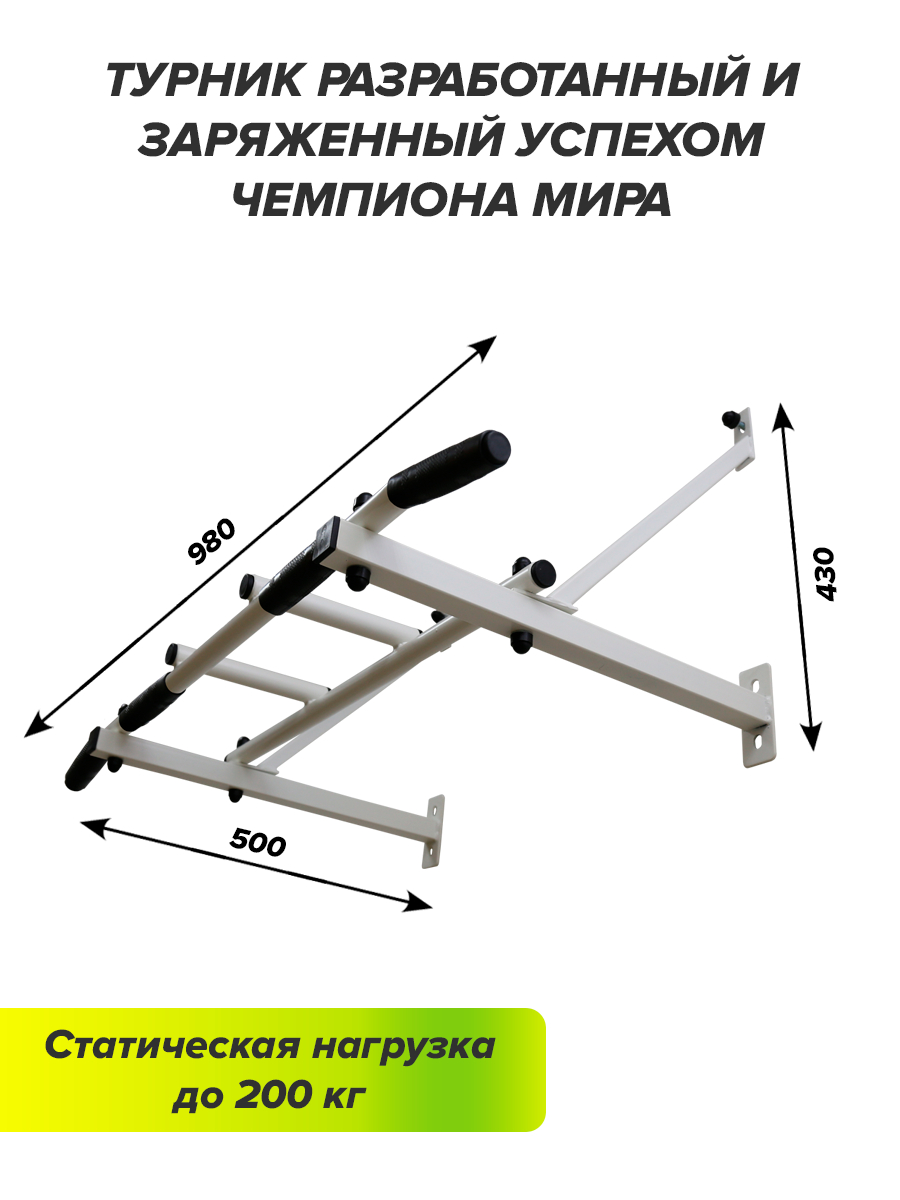 Турник absolute Champion крепеж к потолку