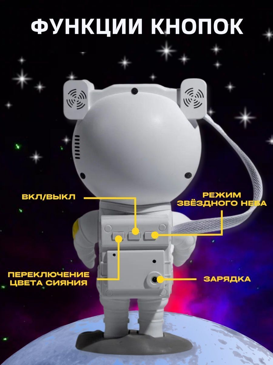 Проектор космонавт инструкция