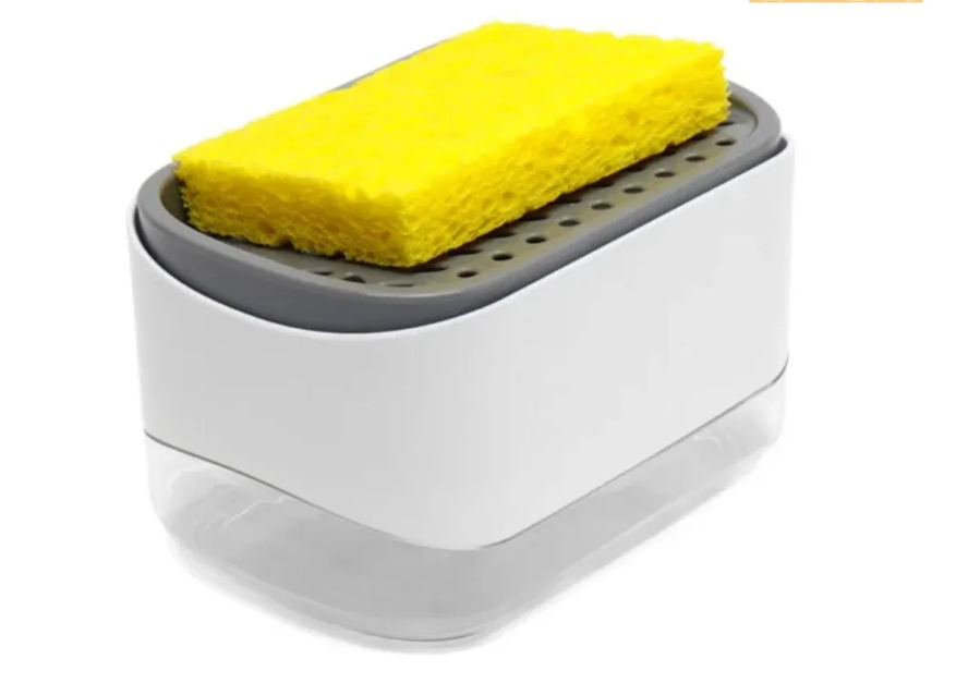 Диспенсер дозатор для жидкого мыла и моющего средства, подставка для .