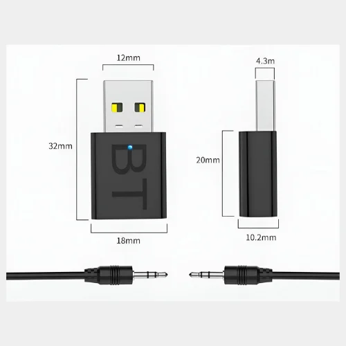 Аудио-адаптер , AUX, USB / приемник / трансмиттер / ресивер .