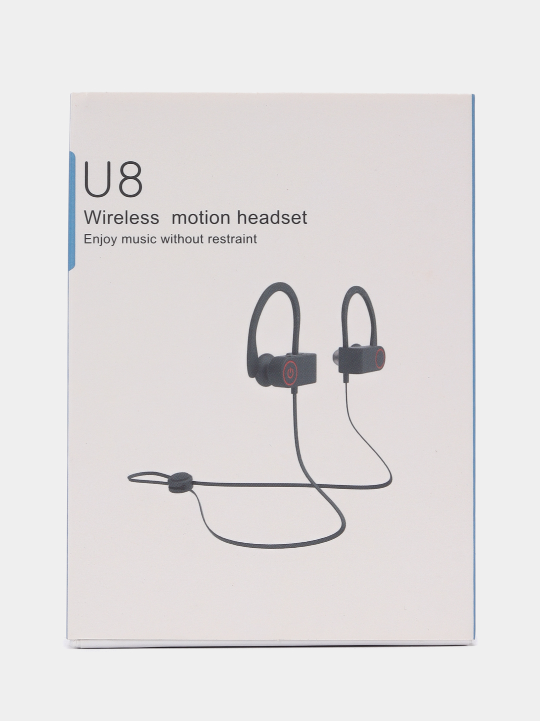 Наушники беспроводные, гарнитура, спортивные с ободком U8 Wireless motion  headset купить по цене 799 ₽ в интернет-магазине KazanExpress