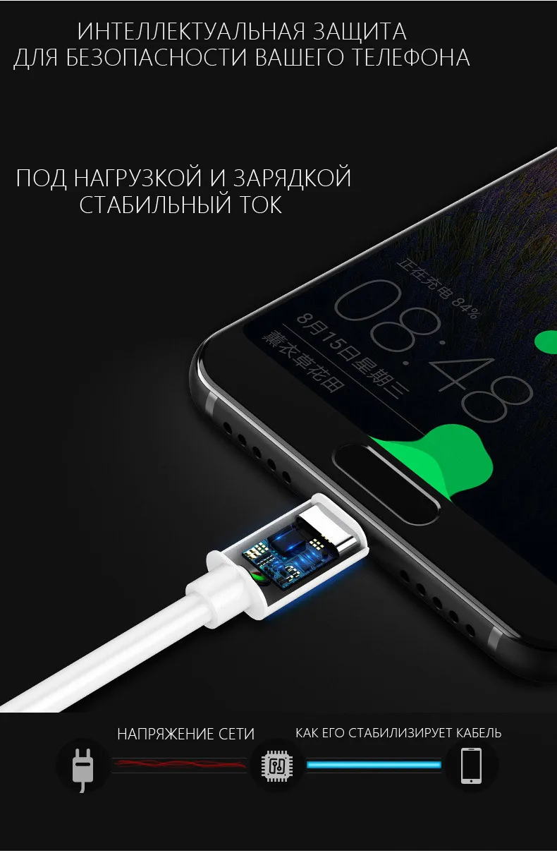 Кабель 5A USB Type-C, быстрая зарядка и передача данных купить по цене 170  ₽ в интернет-магазине KazanExpress