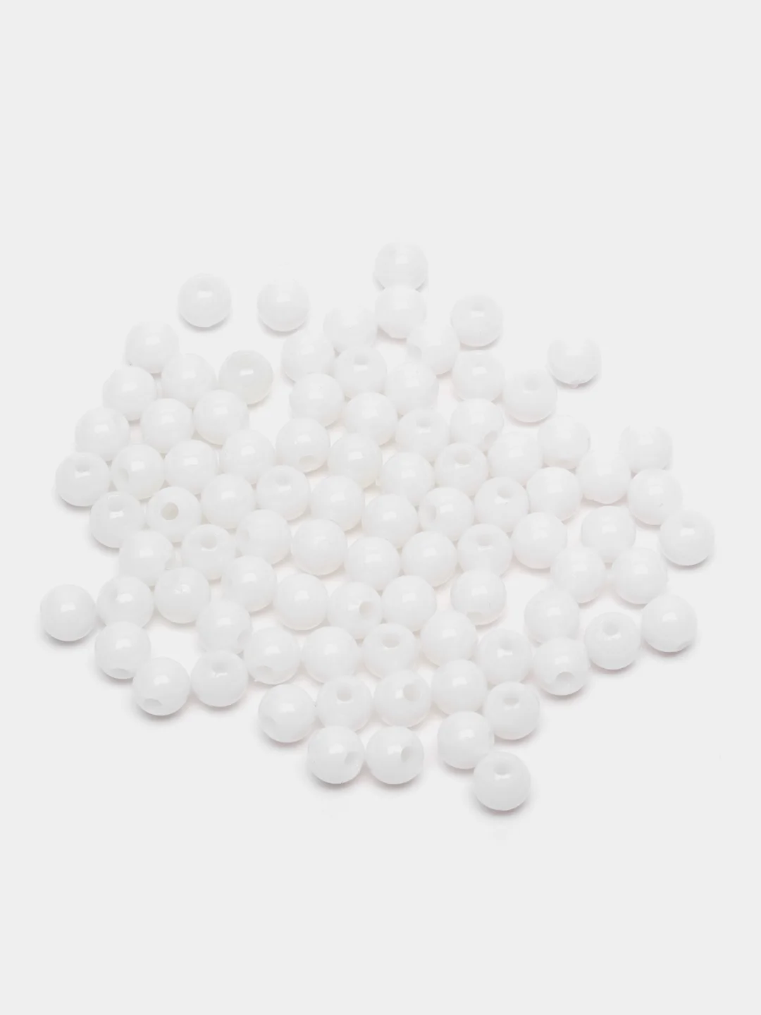 Бусины пластиковые круглые, разный цвет и размер купить по цене 38 ? в ...