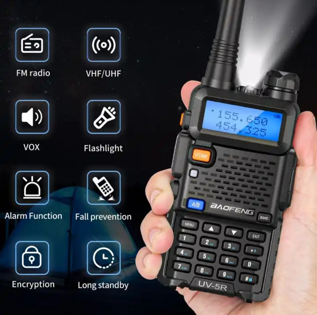 Рация Baofeng UV-5R за 2211 ₽ купить в интернет-магазине ПСБ Маркет от  Промсвязьбанка