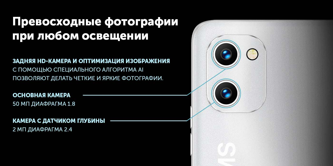 Смартфон UMIDIGI G1 MAX 6/128 Gb купить по цене 8650 ₽ в интернет-магазине  KazanExpress