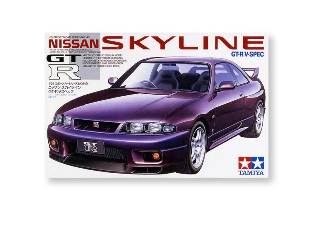 Сборная модель Машинка tamiya 24145 1/24 Nissan Skyline GT-R V-Spec (R33)  sports car | ⚡ Бесплатная доставка завтра | AliExpress