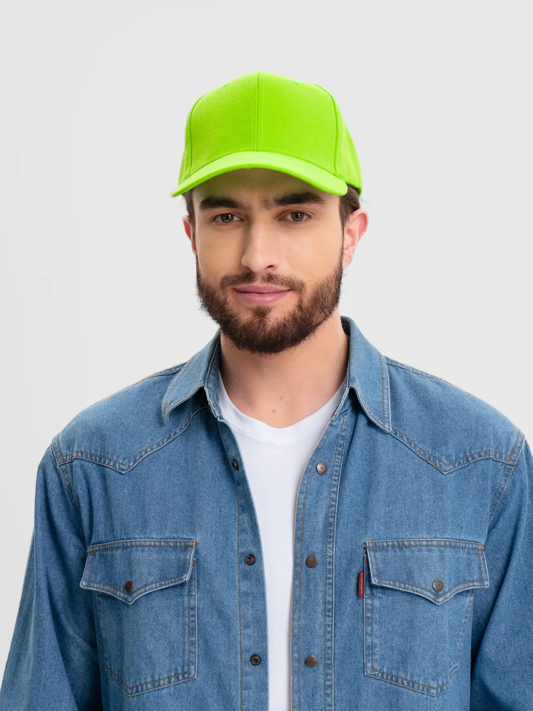 Бейсболка кепка унисекс  на липучке