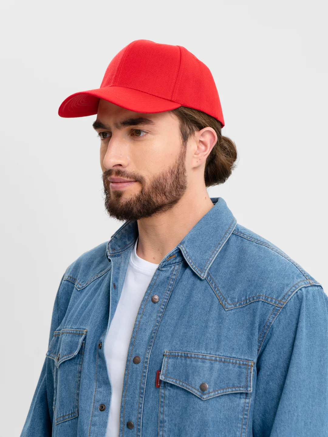 Бейсболка кепка унисекс  на липучке