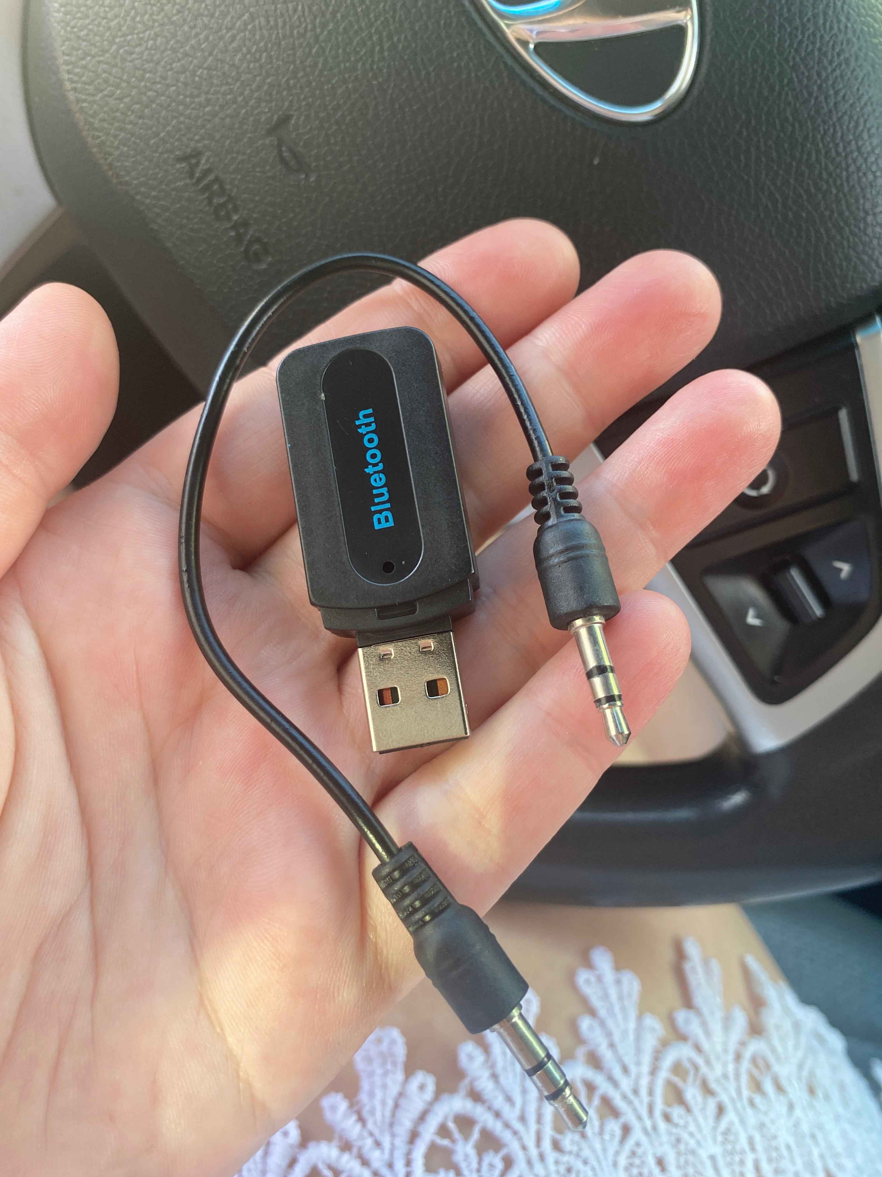 Аудио беспроводной USB Bluetooth AUX адаптер, 3.5 мм, ресивер, приемник,  переходник купить по цене 88 ₽ в интернет-магазине Магнит Маркет