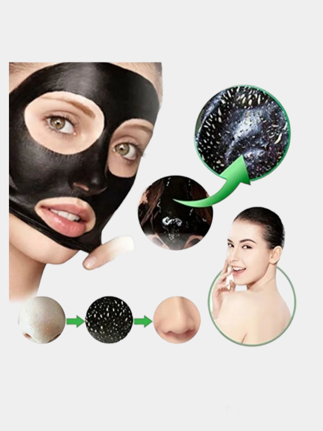 Black Peel off Mask черная маска-пленка