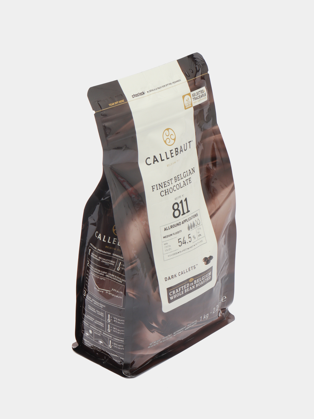 Шоколад темный Callebaut select 54,5%