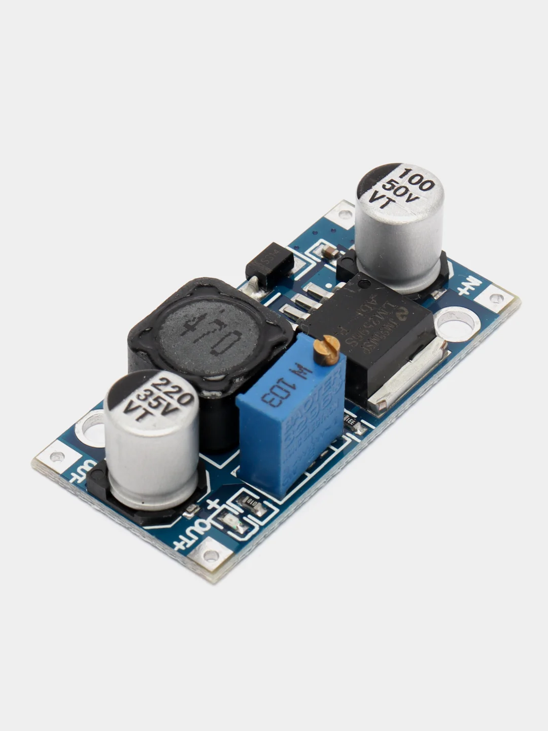 Понижающий напряжения DC-DC преобразователь LM2596, для arduino ...