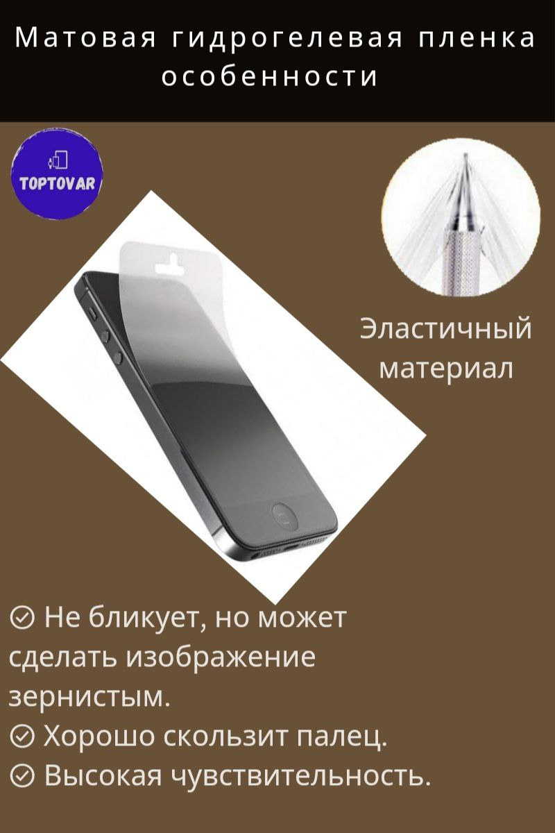 Гидрогелевая защитная пленка HOCO для Xiaomi POCO C, F, M, X, Redmi, Mi  купить по цене 90.68 ₽ в интернет-магазине KazanExpress