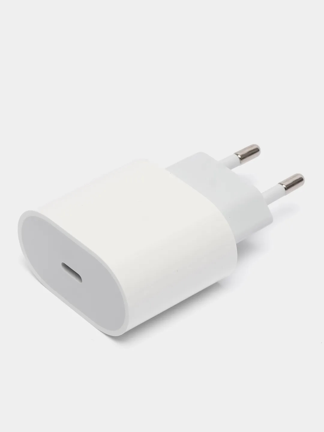 Комплект для быстрой зарядки iPhone, iPad, AirPods: блок питания 20W с  проводом 1 м купить по цене 298.4 ₽ в интернет-магазине Магнит Маркет