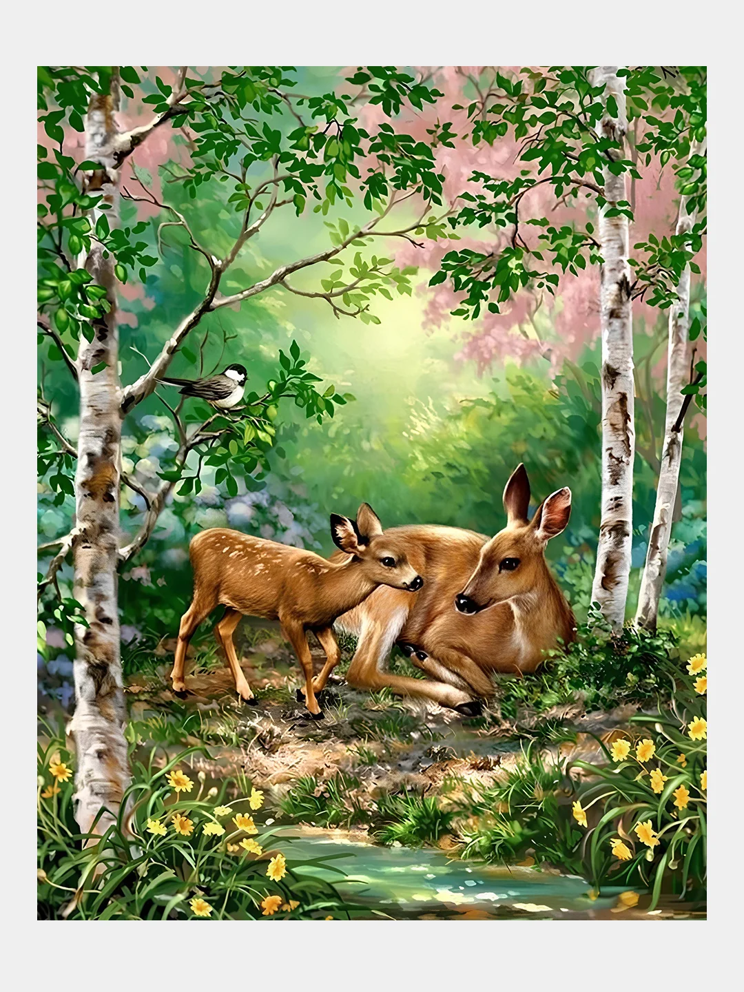 Пейзаж с животными