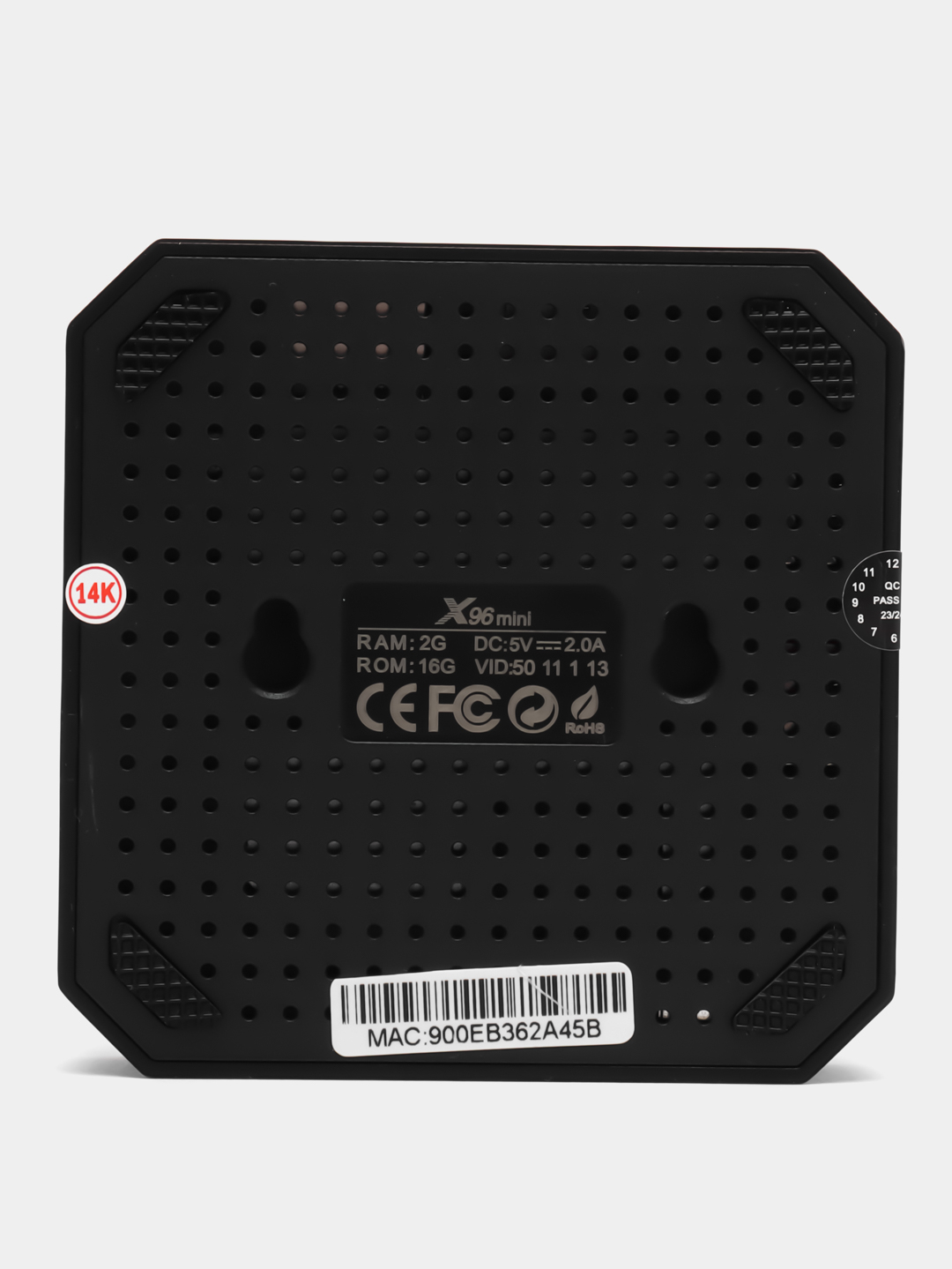 Приставка для цифрового телевидения, ТВ-тюнер, X96 mini Android TV BOX 2 ГБ  купить по цене 2978.25 ₽ в интернет-магазине Магнит Маркет