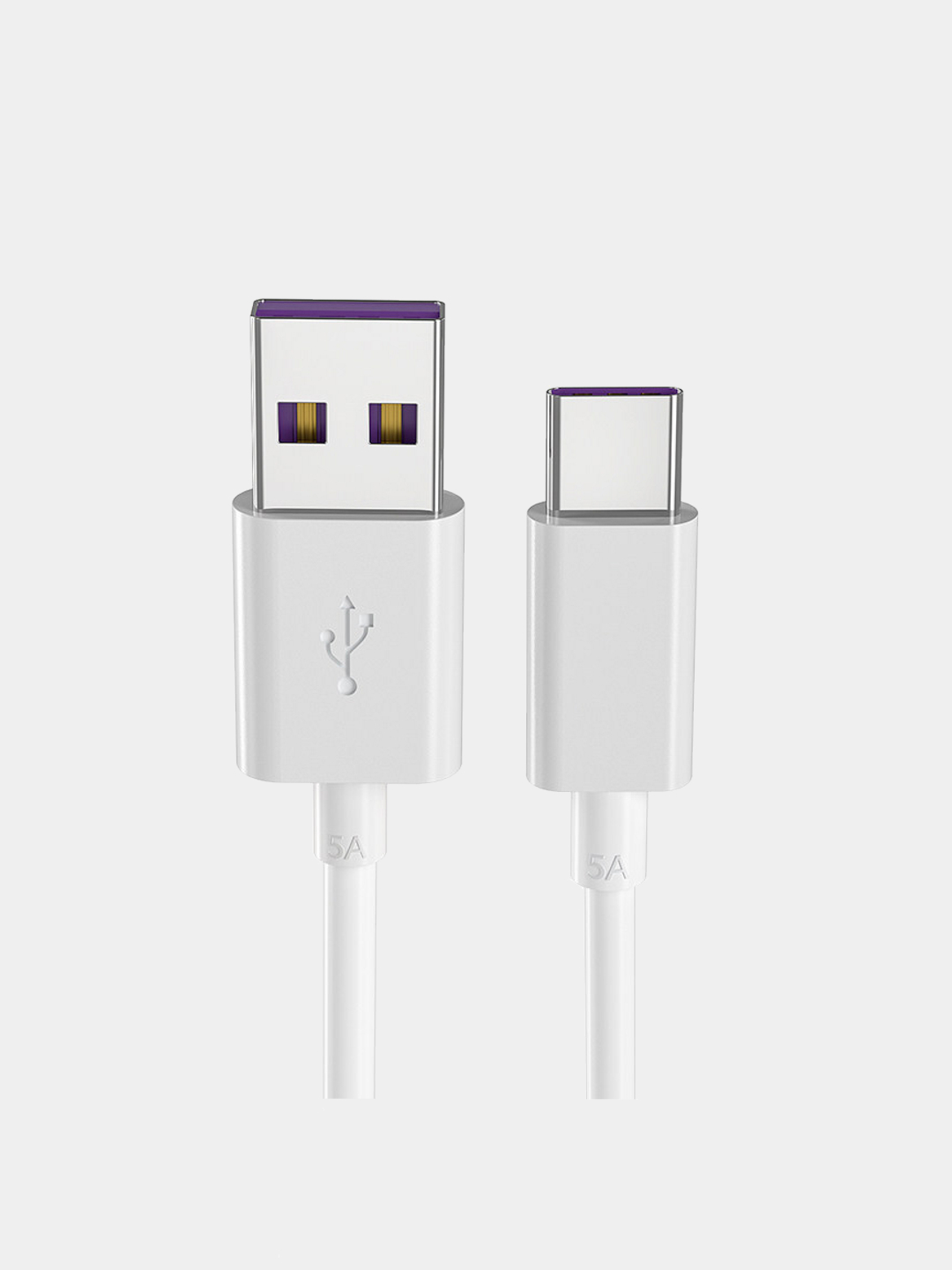 Кабель TYPE C - USB для быстрой зарядки смартфона с гнездом тайп си .