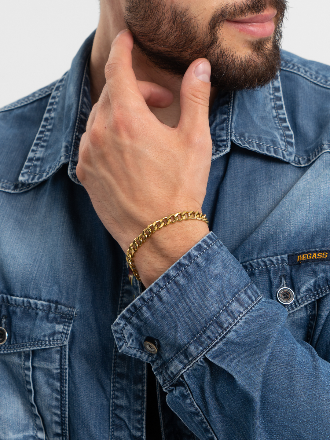 Цепочка на руку для мужчин и женщин, браслет в стиле хип-хоп купить по цене69.88 ₽ в интернет-магазине KazanExpress