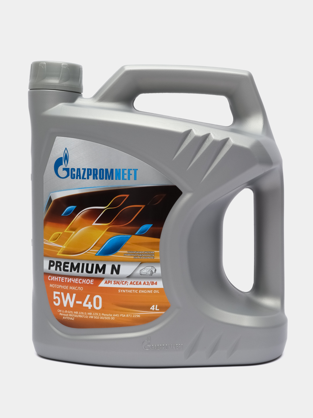 Gazpromneft масло моторное premium n 5w 40