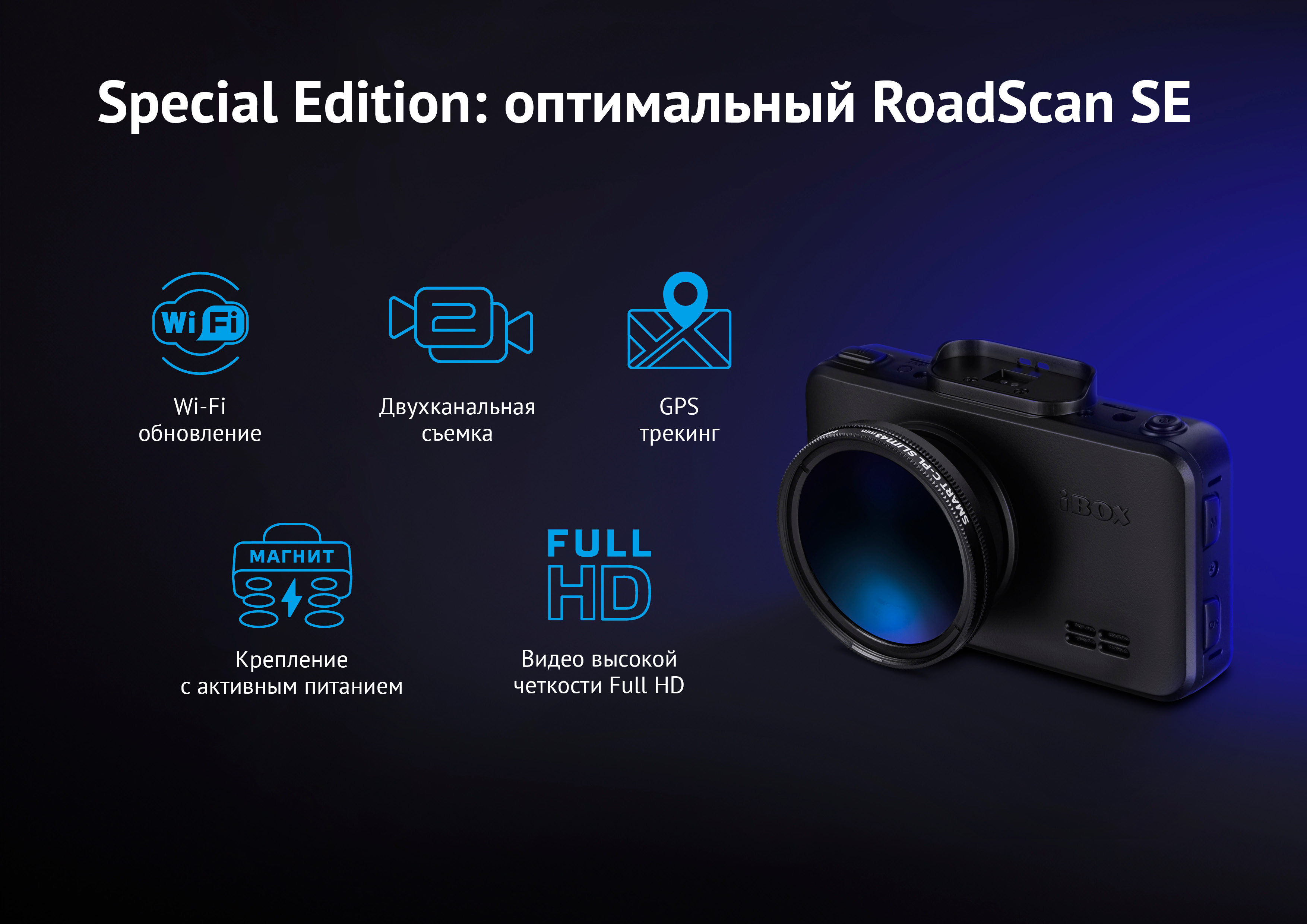 Ibox roadscan wifi gps dual