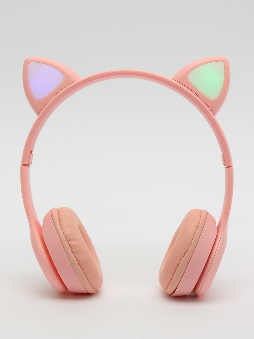 Cat Ear P47M Беспроводные детские наушники со светящимися ушками купить по  цене 450.35 ₽ в интернет-магазине KazanExpress