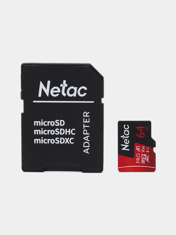 Карта памяти Netac, для регистратора, для видеорегистратора 32/64/128GB ...