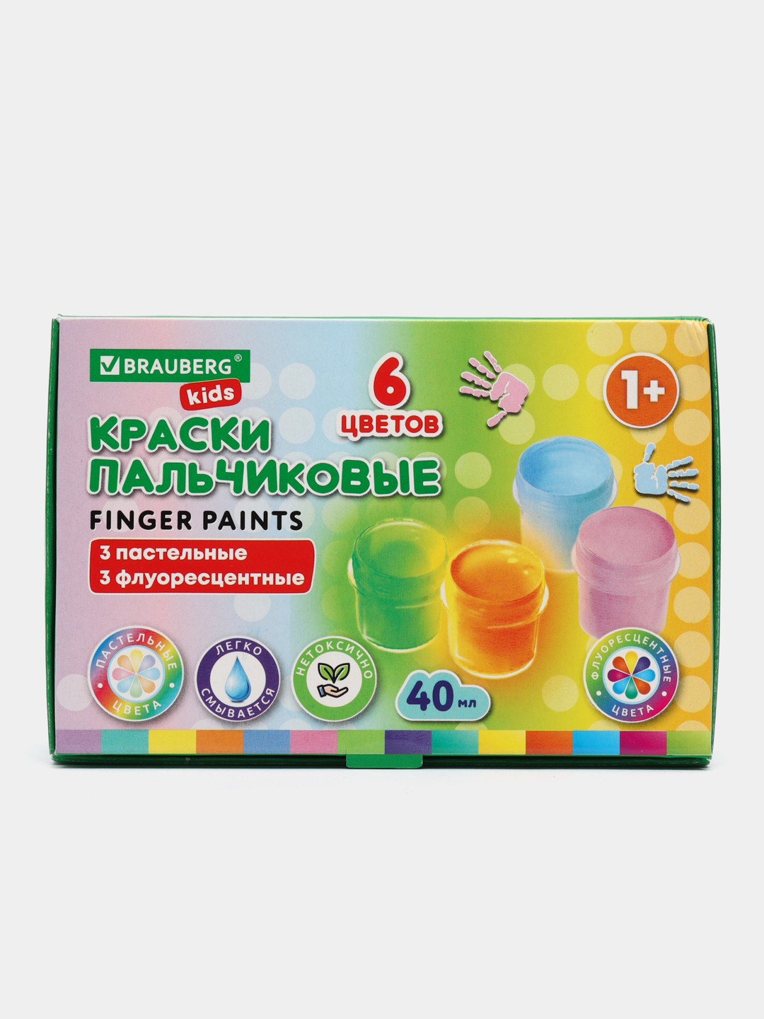 Пальчиковые краски для малышей — купить в Москве в kormstroytorg.ru