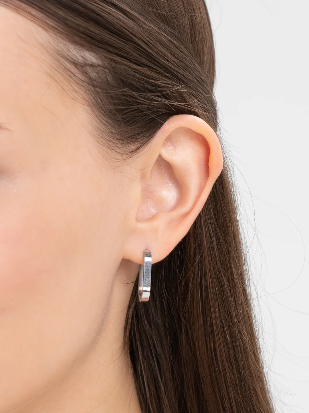 Серьги-кольца, овальные купить по цене 138.7 ₽ в интернет-магазине ...