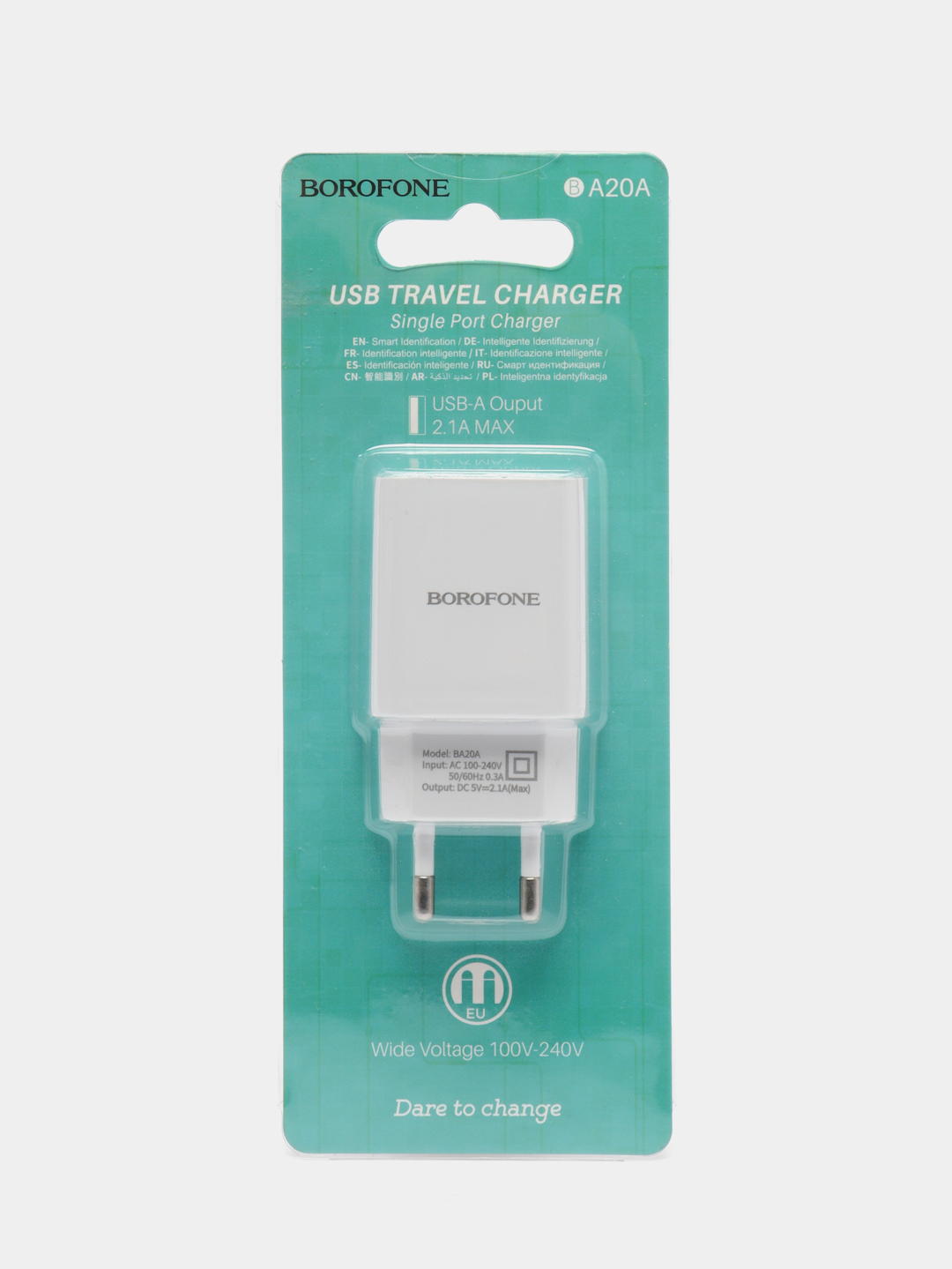 Блок питание, Зарядное устройство, СЗУ, Блок питания iPhone /Android  Borofone USB Charger купить по цене 295 ₽ в интернет-магазине Магнит Маркет