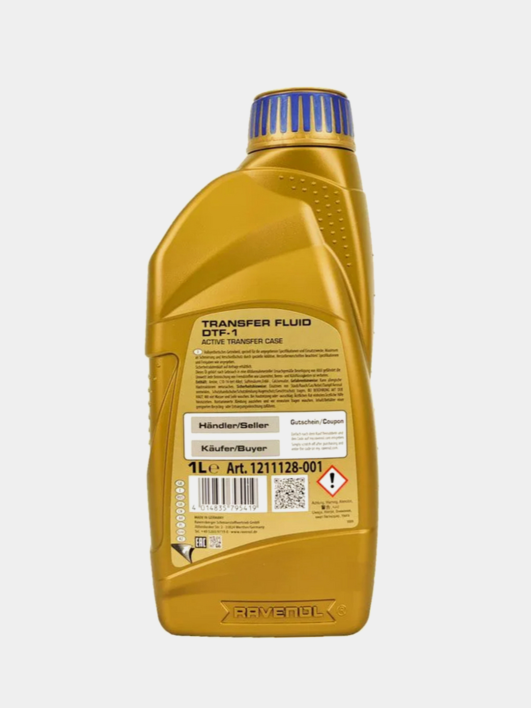 Трансмиссионное масло RAVENOL Transfer Fluid DTF-1 1л, Синтетическое,  1211128-001 купить по цене 2595 ₽ в интернет-магазине KazanExpress