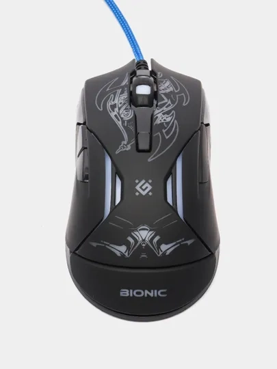Игровая мышь с подсветкой Defender Bionic GM-250L, 6 кнопок, 800-3200 ...