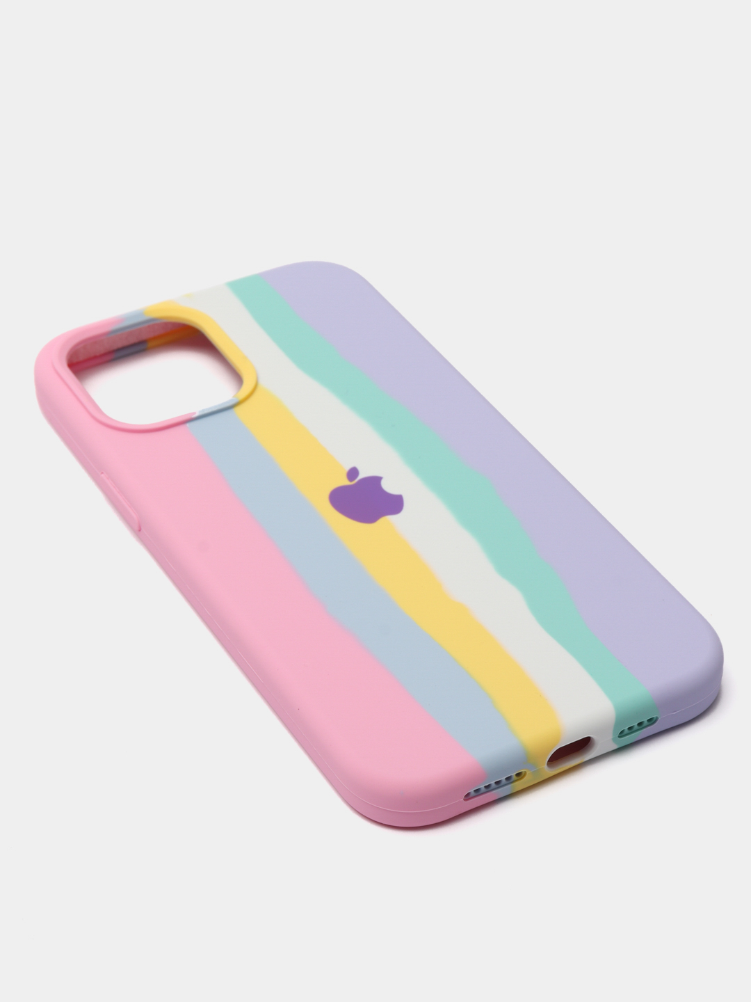 Чехол разноцветный радужный Rainbow case для iPhone 12, 12 Pro, 12 Pro Max  купить по цене 500 ₽ в интернет-магазине Магнит Маркет