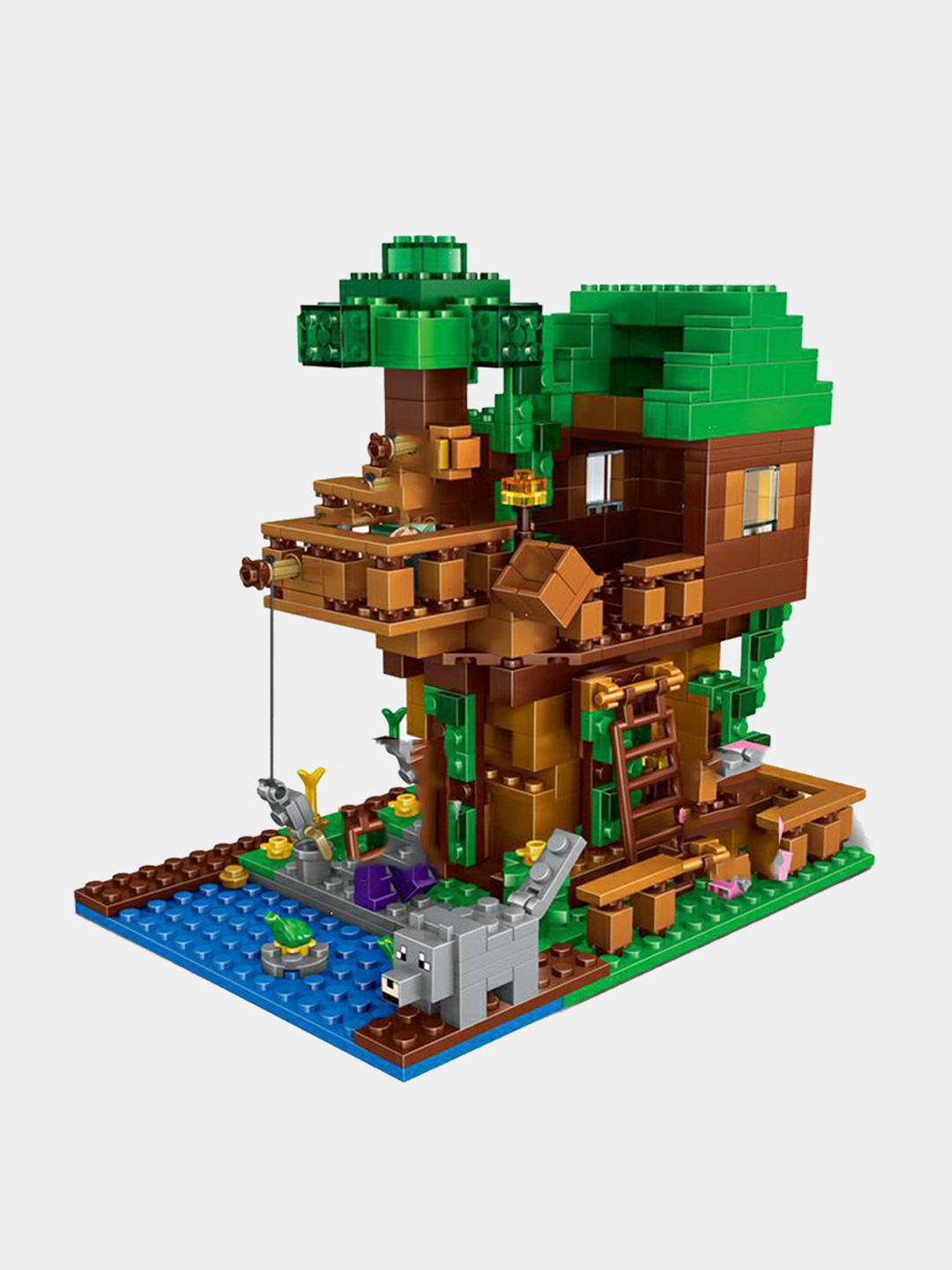 Как сделать в майнкрафте дом на дереве | Minecraft