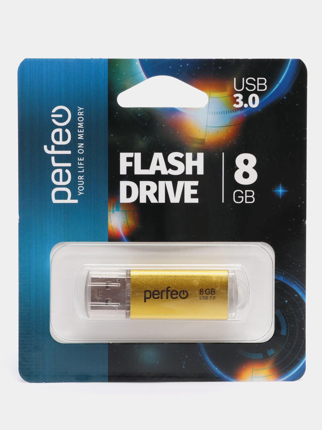 USB память Perfeo C14, USB 3.0, 8 / 16 / 32 / 64 GB, металл, юсб флешка  купить по цене 499 ₽ в интернет-магазине Магнит Маркет