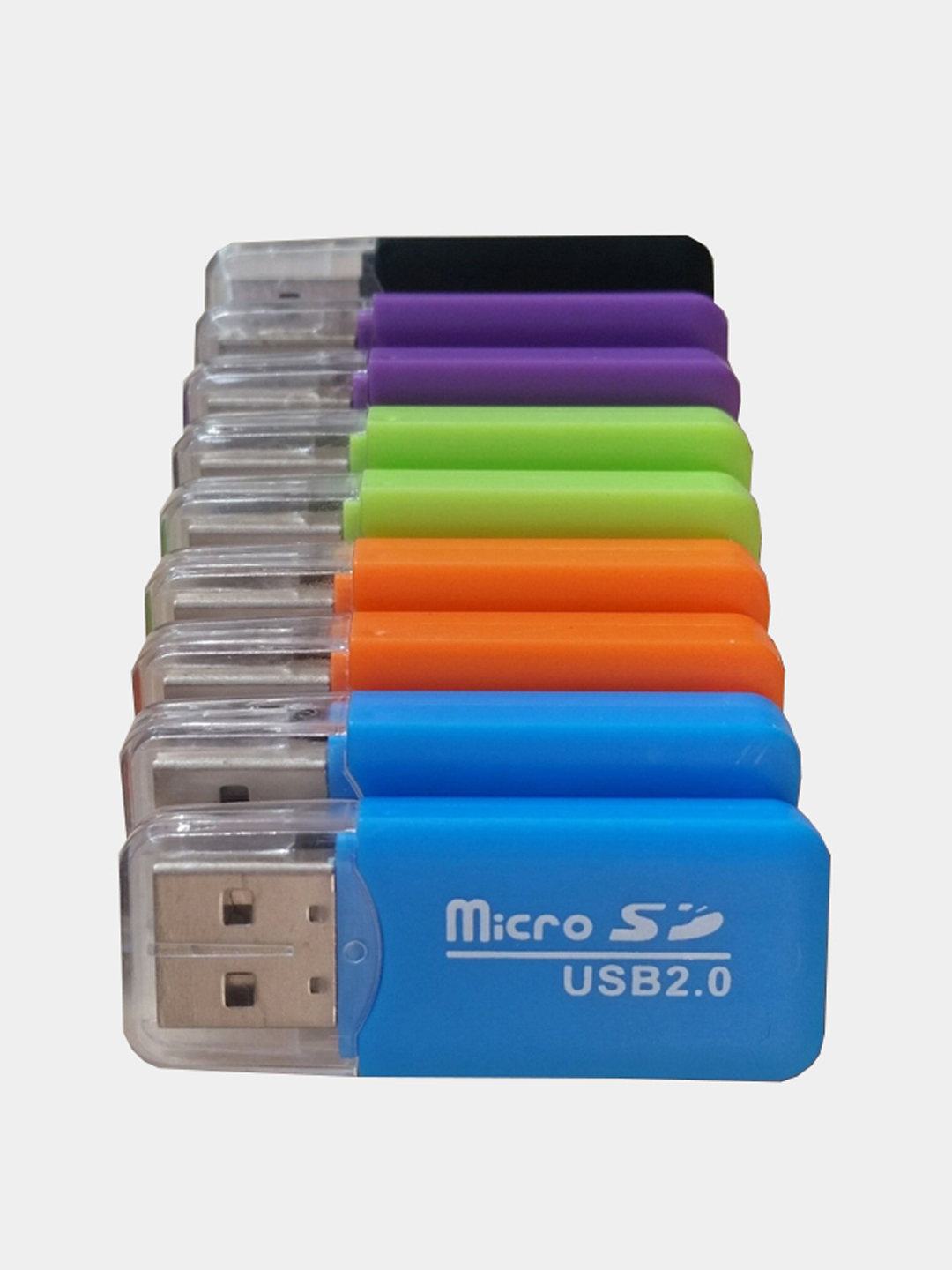 Картридер microSD для чтения карт памяти USB 2.0 купить по цене 79 ₽ в  интернет-магазине KazanExpress