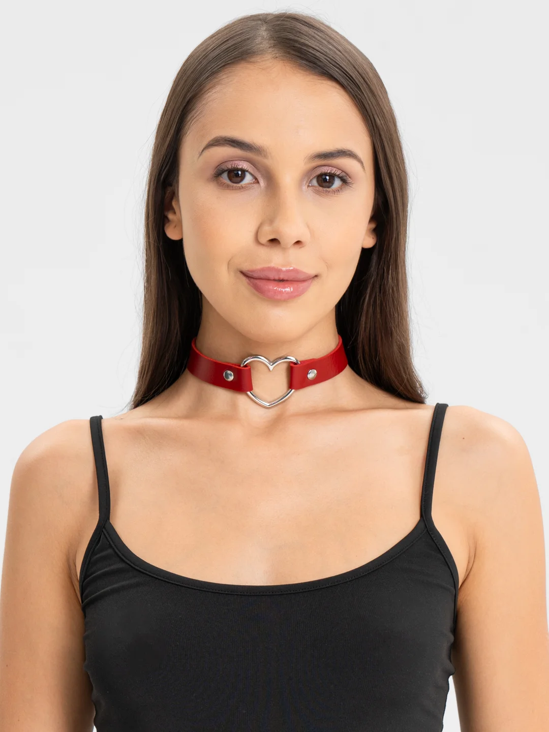 Чокер кожаный "Сердце" за 169 ? купить в интернет-магазине ПСБ Маркет ...