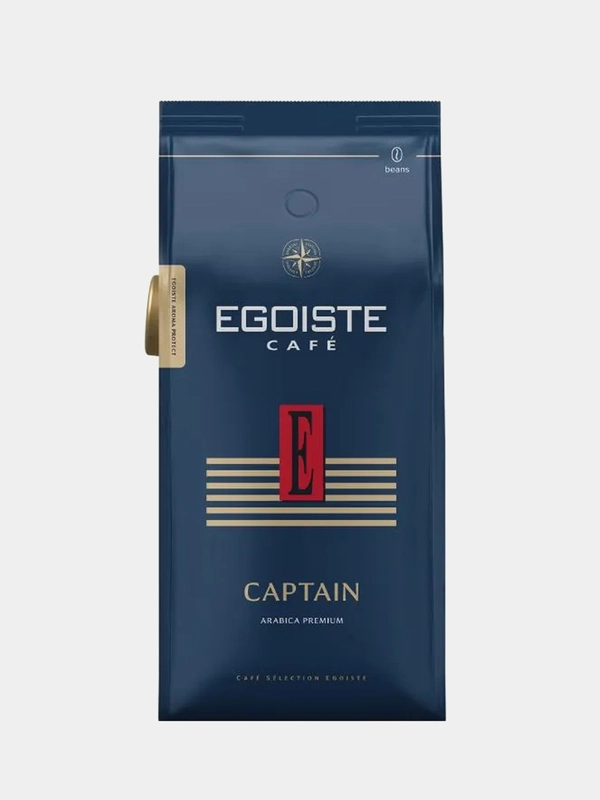 Кофе в зернах EGOISTE Captain, полимерная упаковка, 250г купить по цене 520 ₽ в интернет-магазине Магнит Маркет (арт. 6816189)