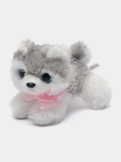 Мягкая игрушка собачка и кошка со звуком при нажатии на живот 16х15х9 см  купить по цене 750 ₽ в интернет-магазине KazanExpress
