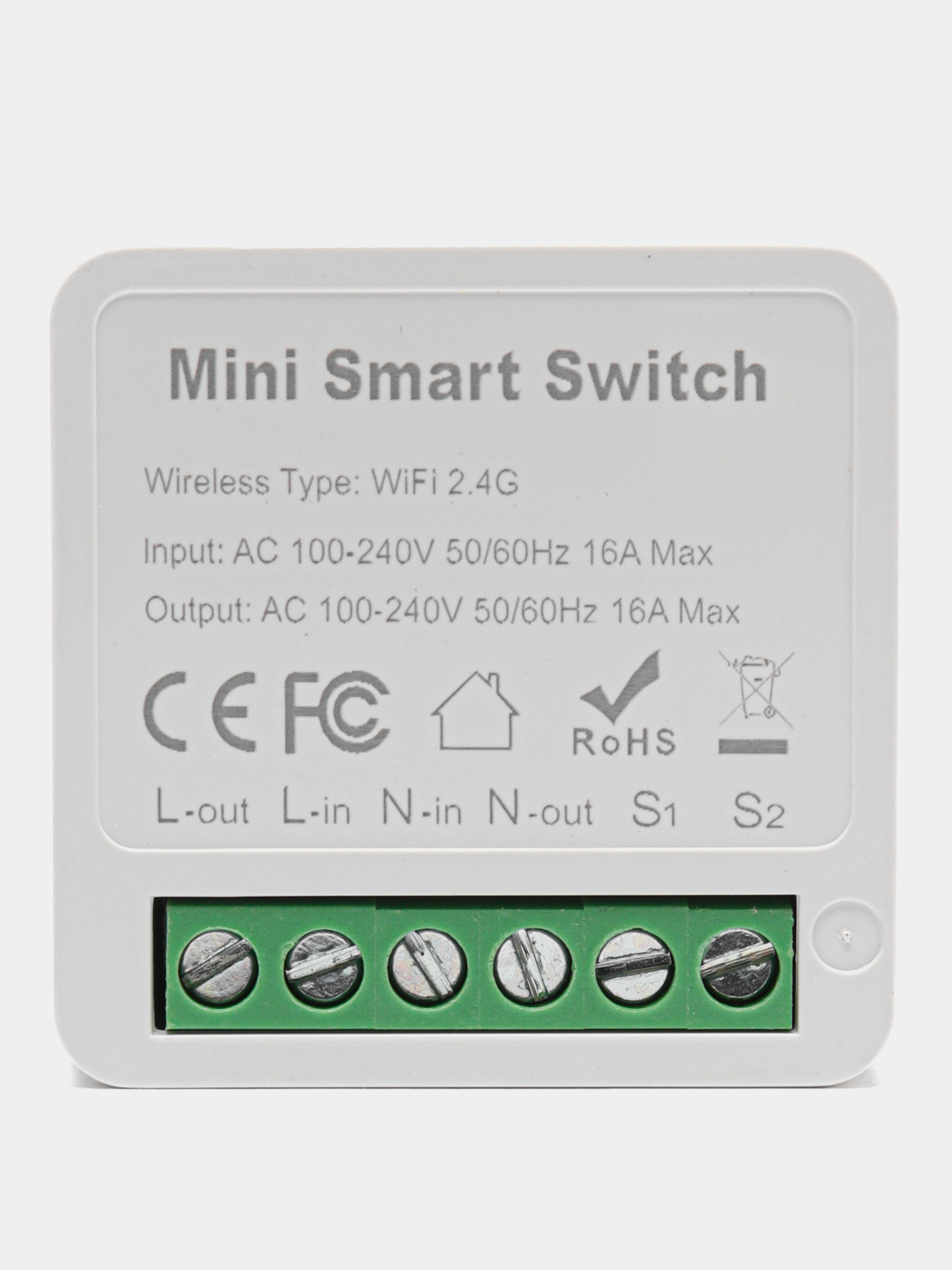 Умное WiFi реле, переключатель Mini Smart Switch купить по цене 630 ₽ в  интернет-магазине Магнит Маркет