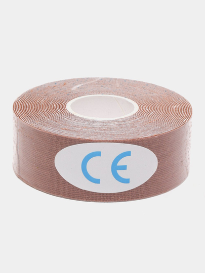 Тейп кинезио, кинезиологическая лента, тейпы, 2,5 см, 5 м, кинзо Body flex