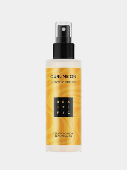 Несмываемый крем BEAUTIFIC Curl Me On для кудрявых и волнистых волос, 150 мл