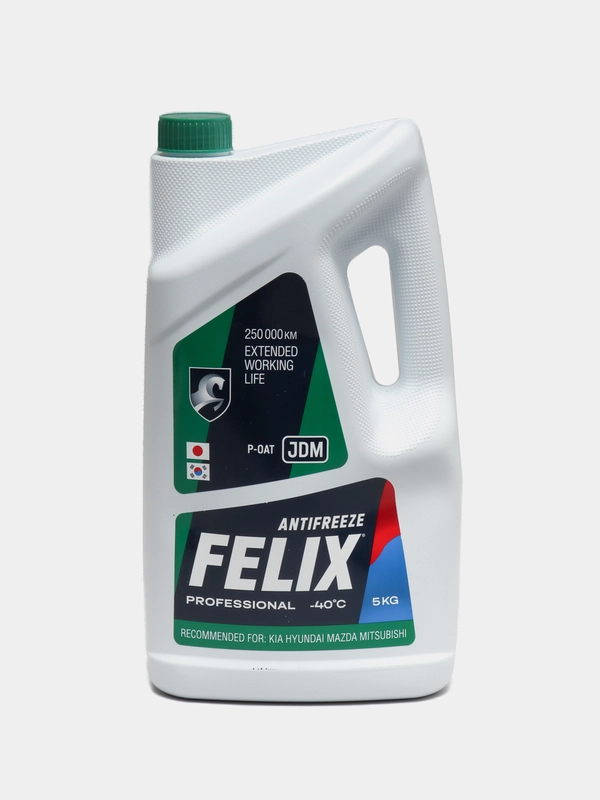 Антифриз FELIX JDM G12++ Зеленый, -40С, 5 кг, HYUNDAI/ KIA/ MITSUBISHI ...