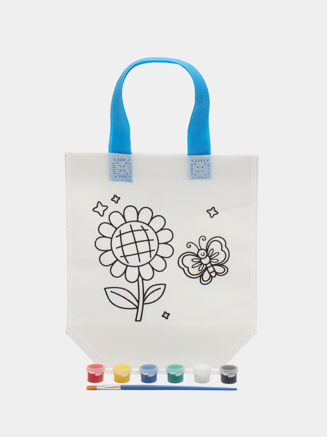 Детская сумка шоппер раскраска купить по цене 107.1 ₽ в интернет-магазине  KazanExpress